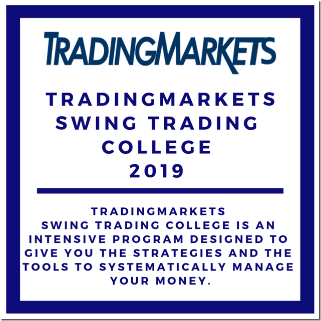 Trading Markets Swing Trading College 2019